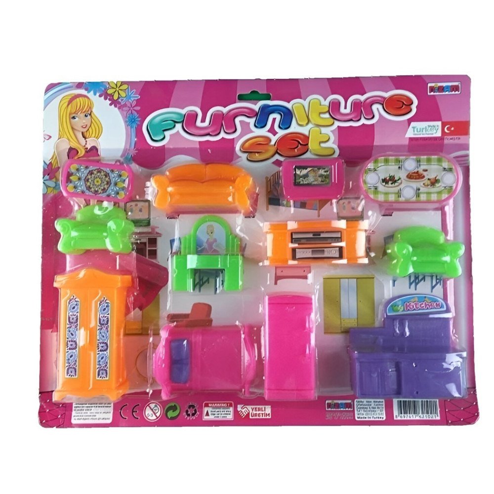 Kartela NZM102 Mobilya Takım Eşya Set 12pcs