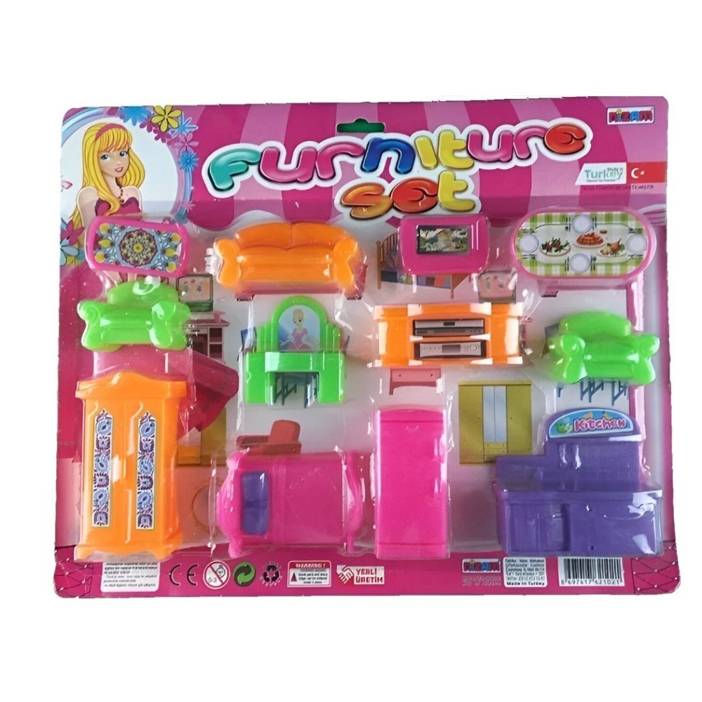 Kartela NZM102 Mobilya Takım Eşya Set 12pcs