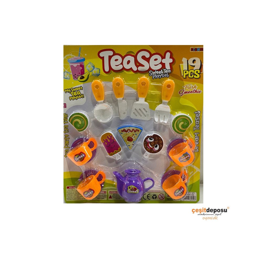 Kartela NZM452 Büyük Çay Seti