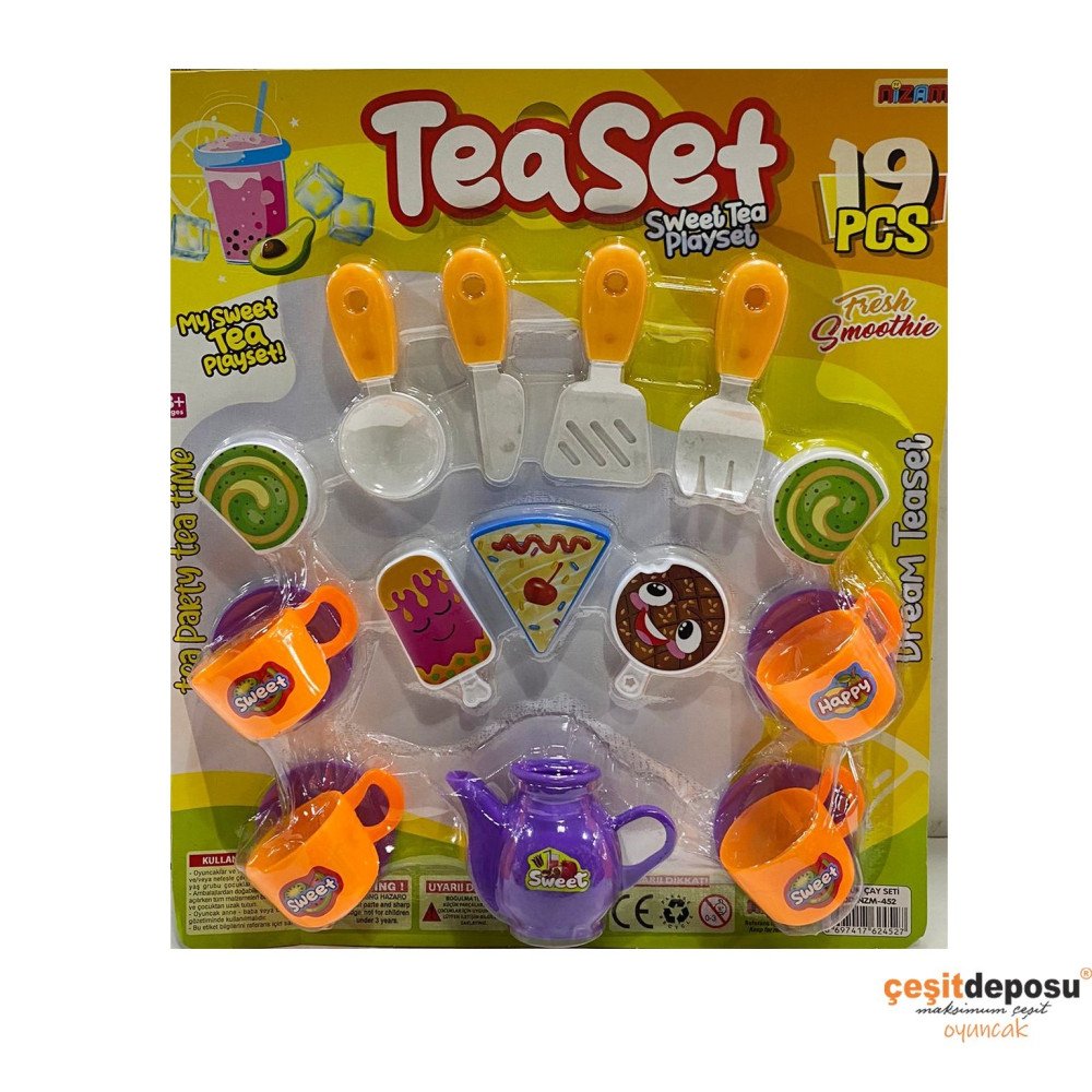 Kartela NZM452 Büyük Çay Seti