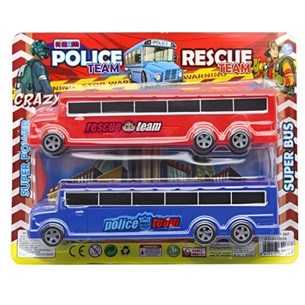 Kartela 2li NZM267 Otobüs Set Pvc