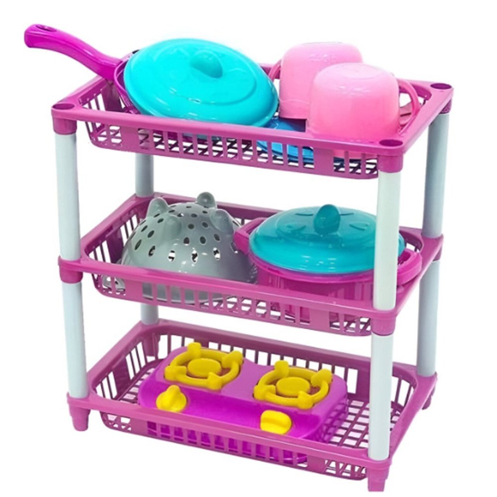 Best 6613 Üç Katlı Mutfak Sepeti