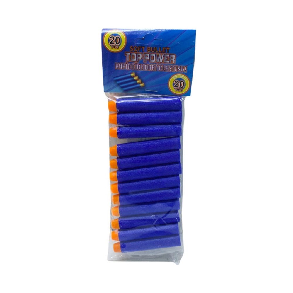 Kartela NZM666 Yumuşak Sünger Mermi 12li