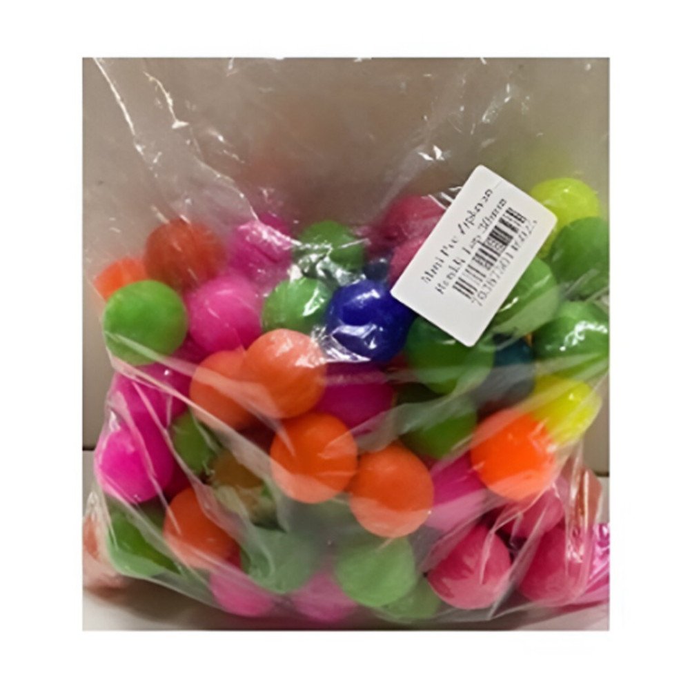 Mini Pvc 28mm Zıplayan Renkli Top 100lü