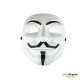 İpli Pvc Siyahlı Beyazlı Maske 12li
