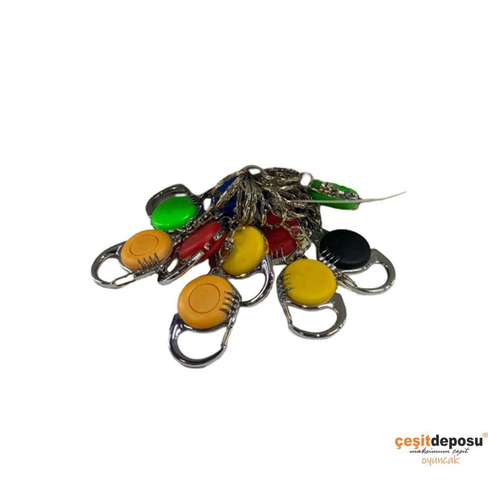 Anahtarlık Aksesuar Kemere Takma 12li