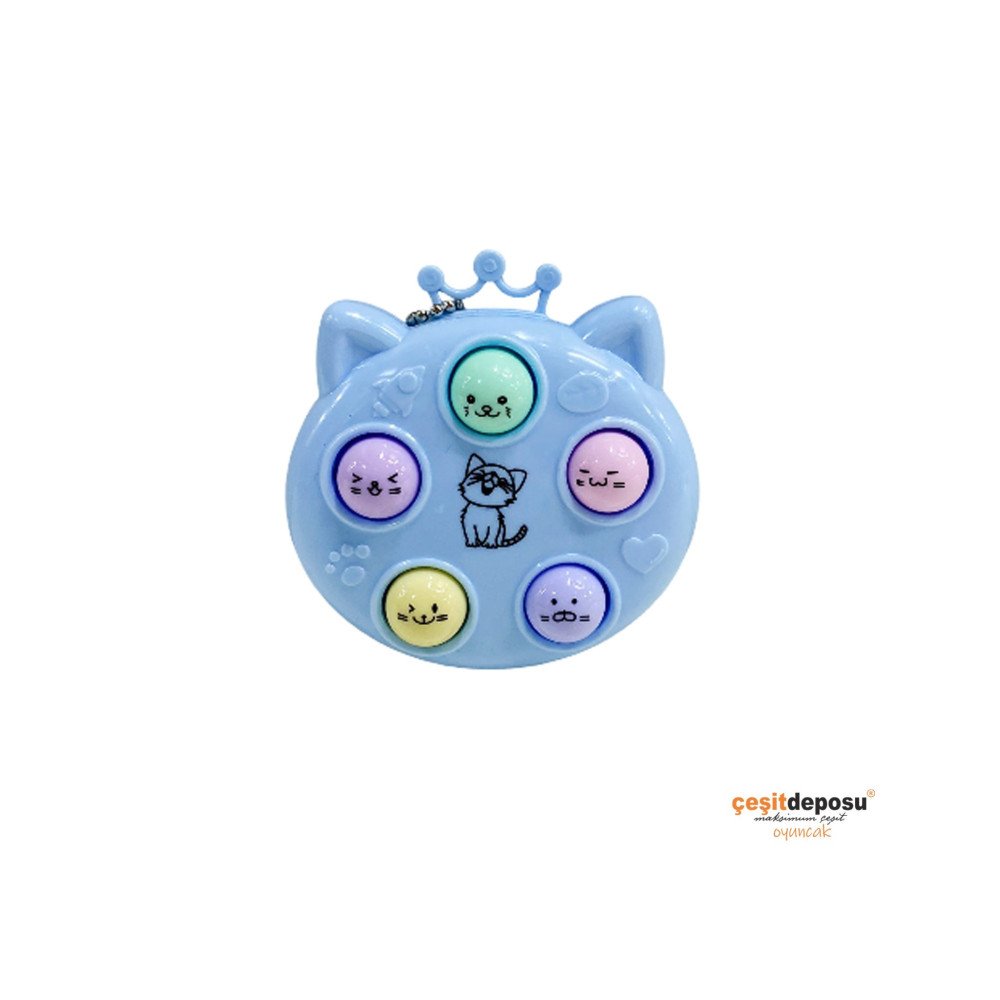 Anahtarlık 1984AB Işıklı Lab.Tik.Maskotlar 6lı