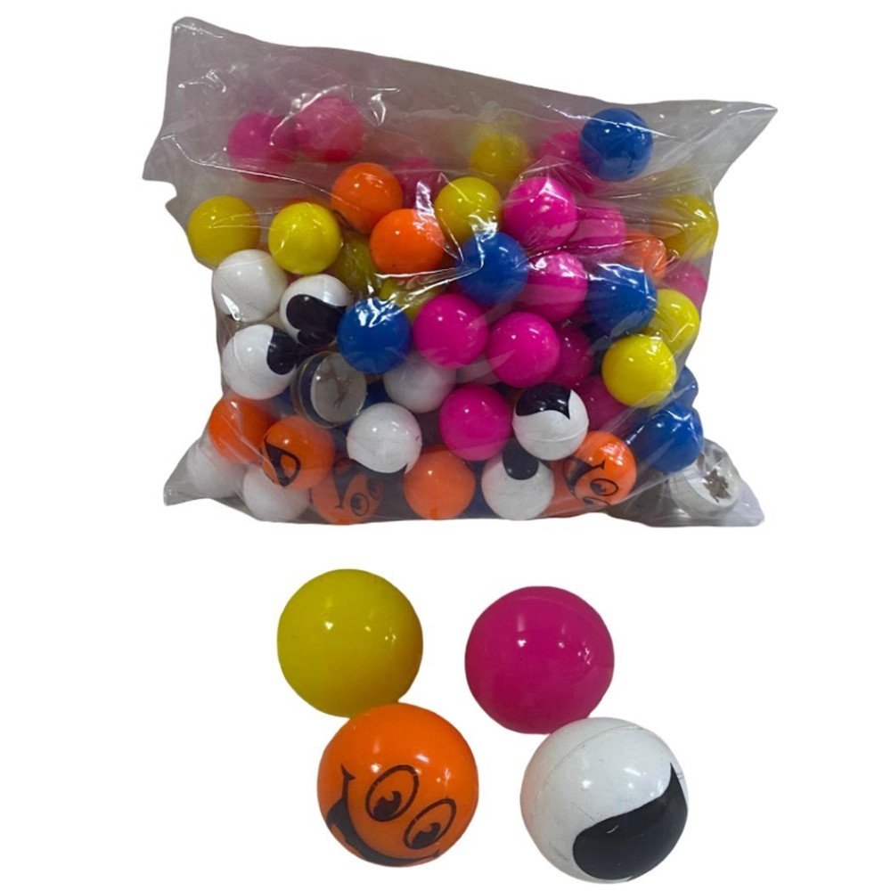 Mini Pvc 32mm Zıplayan Desenli Top 100lü