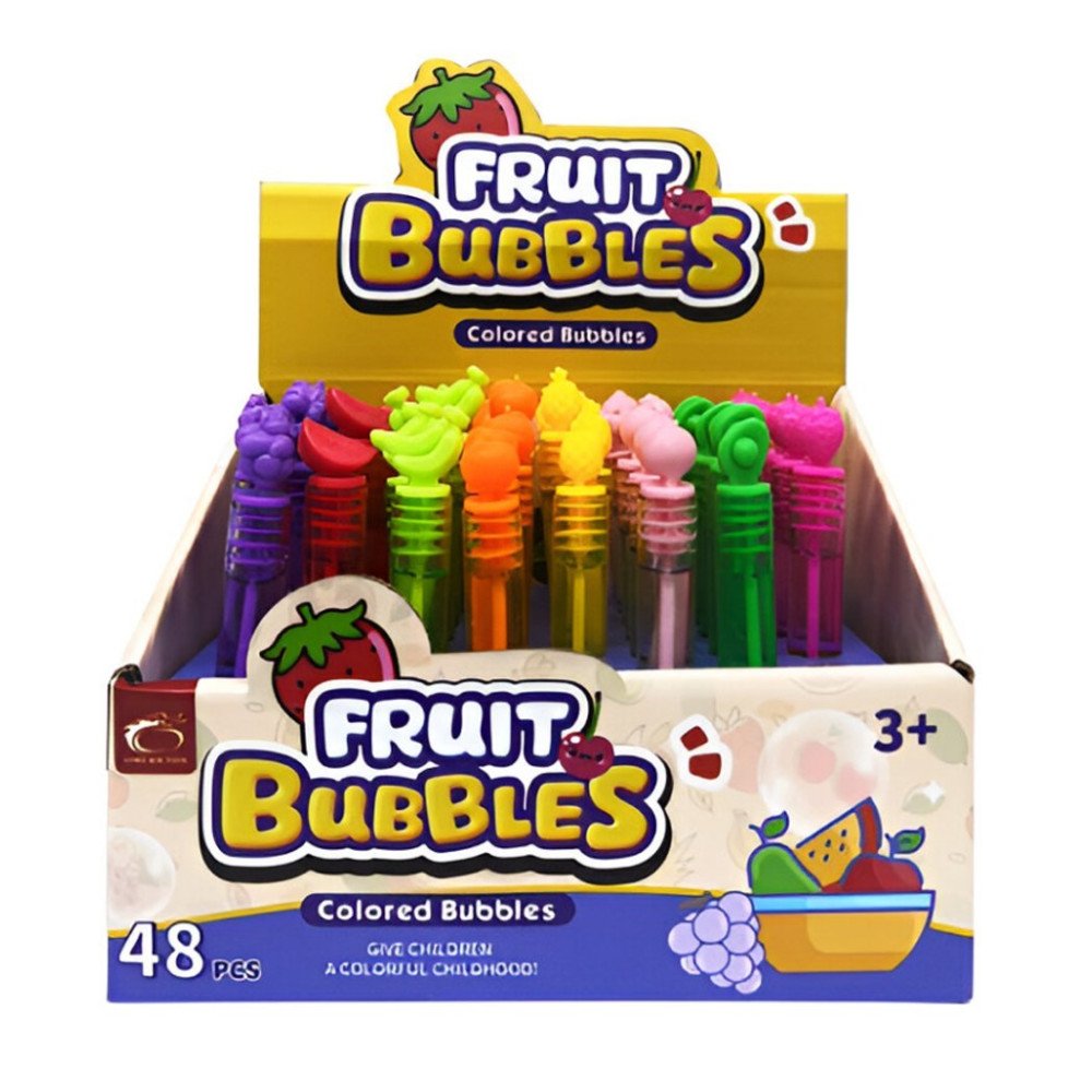 Bubble X Toys 0679-1 Köpük Meyve Serisi 48li