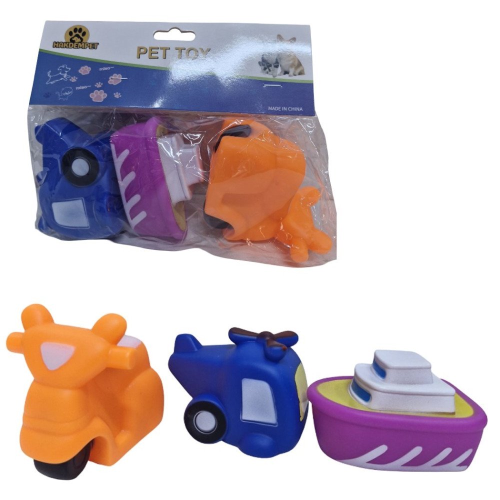 Poşettte HG3339 Vikvik 3lü Vinil Araçlar