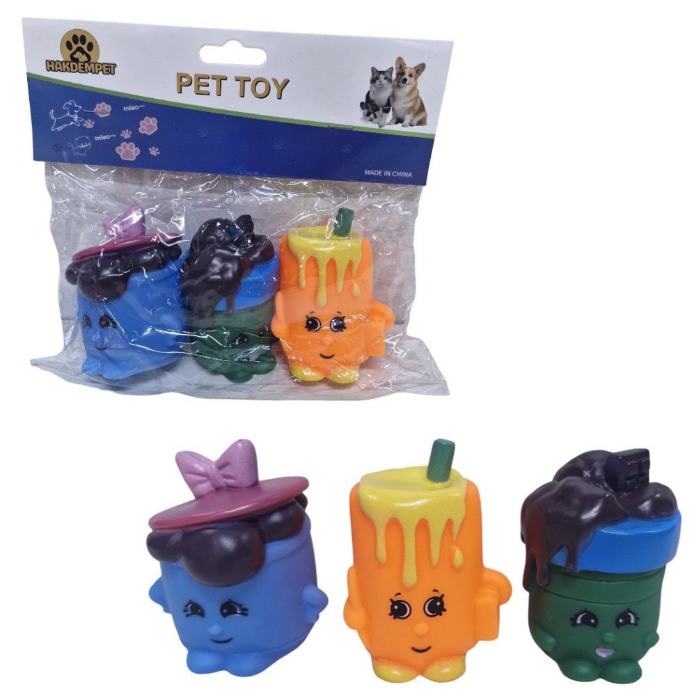 Poşette HG3334 Vikvik 3lü Vinil Dondurmalar