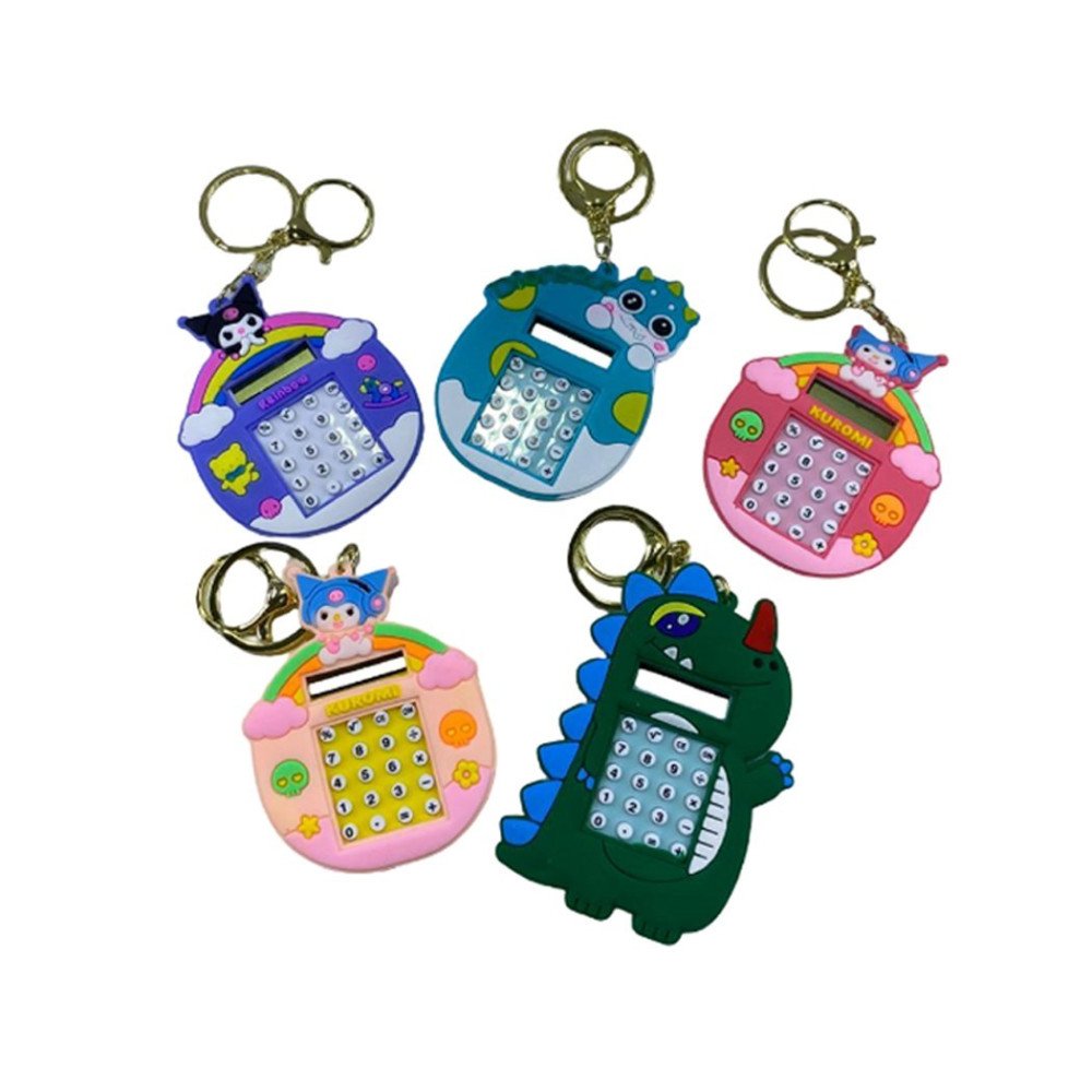 Anahtarlık 7H Hesap Makineli Labirent Oyunlu 12li