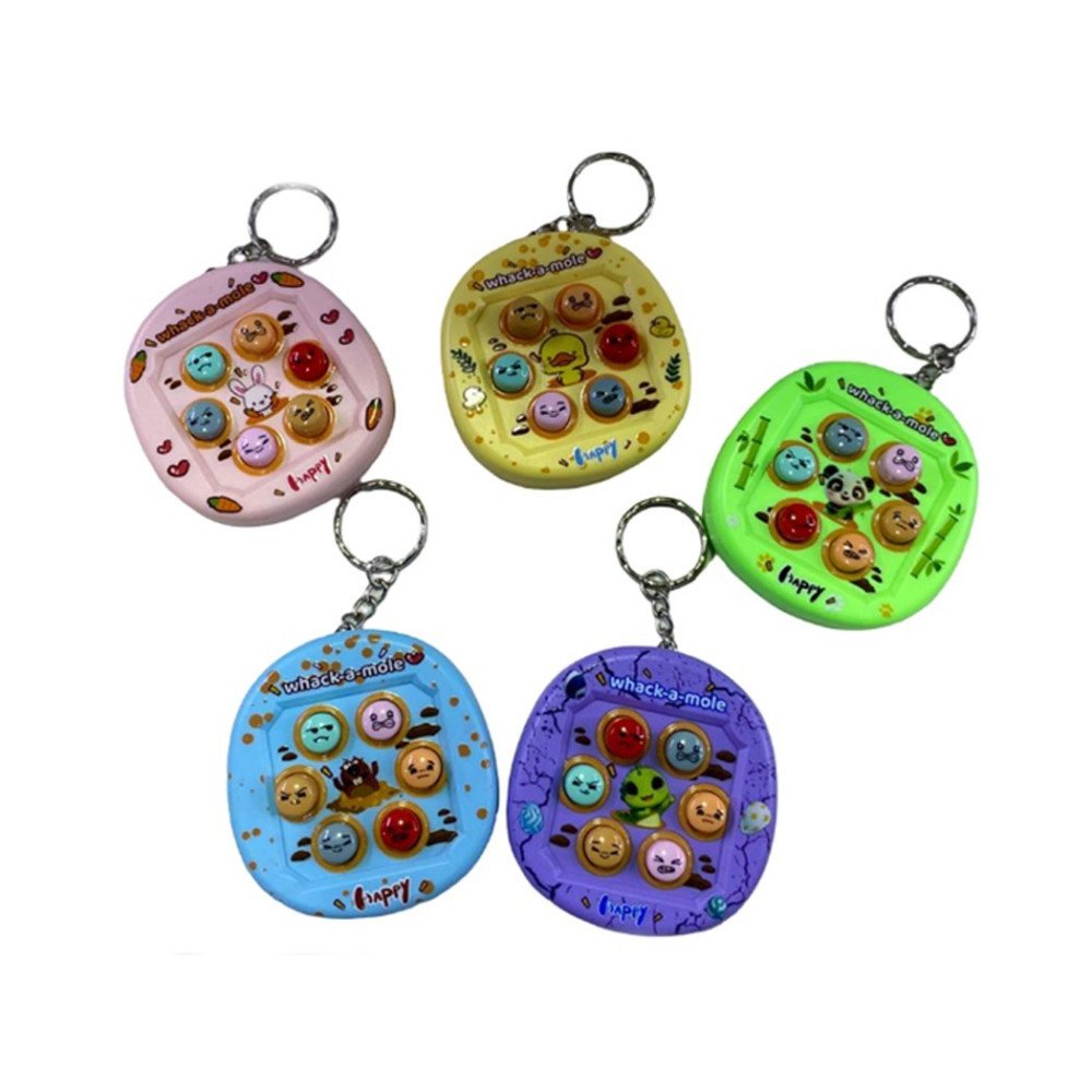 Anahtarlık Köstebek Maskotlar Bas Çık Kafa 12li