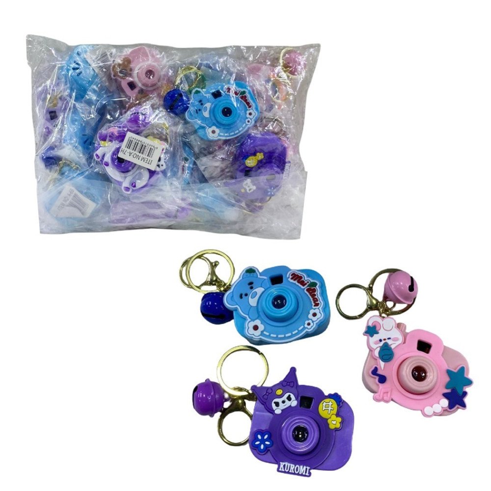 Anahtarlık 7H Fotoğraf Makineli 12li 