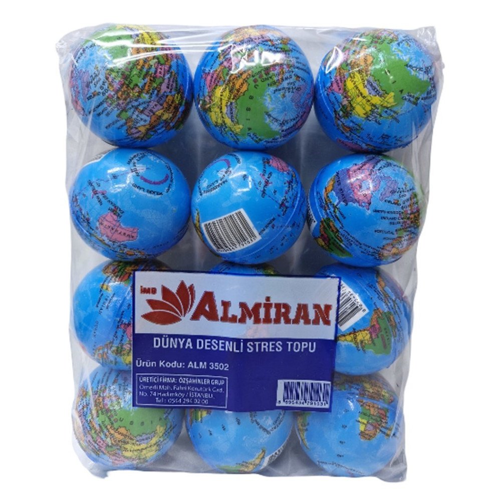 Stres Topu 3500-3501-3502-3508 Küçük 6,3cm 