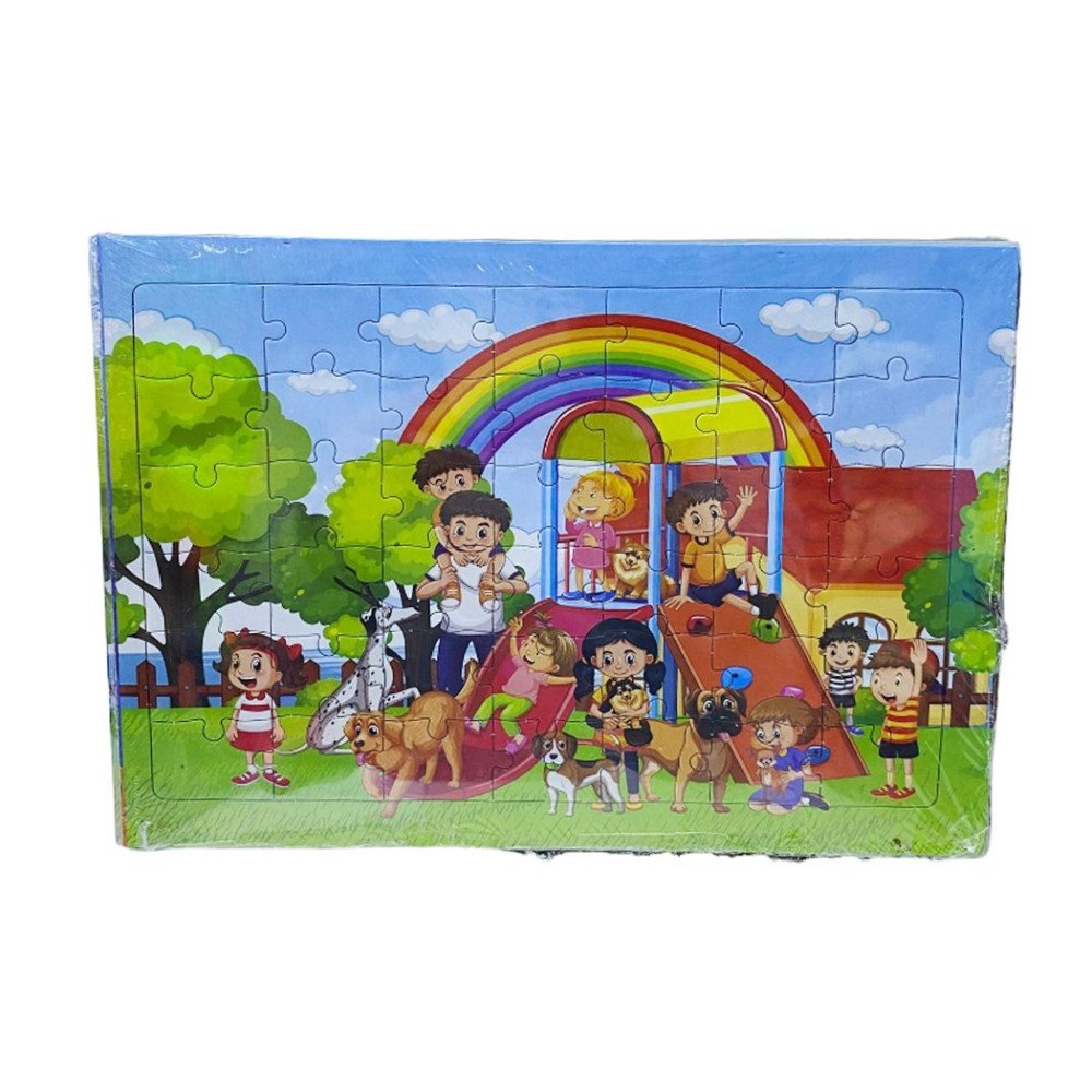 Karton Yap Boz 33x23cm Karma Baskılı 24lü