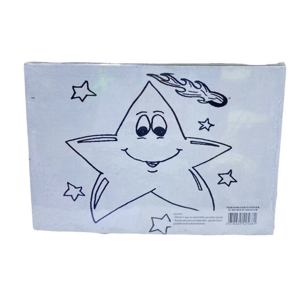 Karton Yap Boz 33x23cm Karma Baskılı 24lü