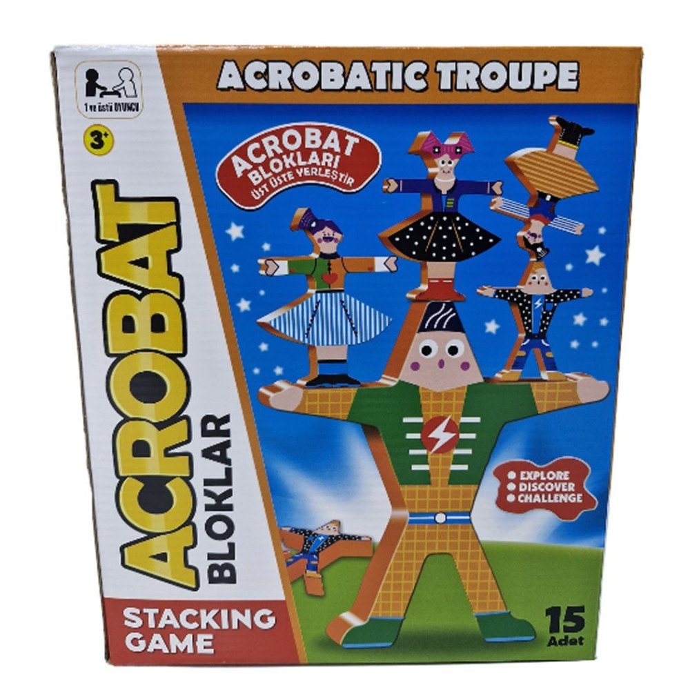 Kutuda ALT3035 Acrobat Bloklar 15ad