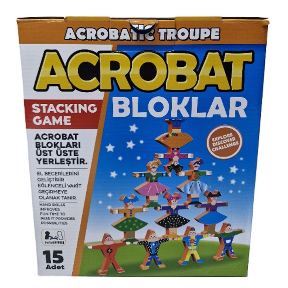 Kutuda ALT3035 Acrobat Bloklar 15ad