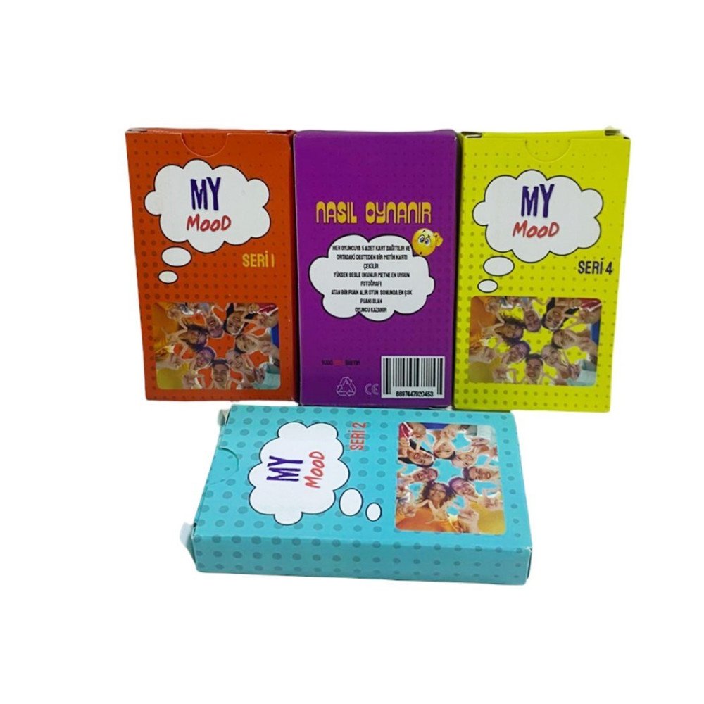 My Mood Eğlenceli Kart Oyunu 12li
