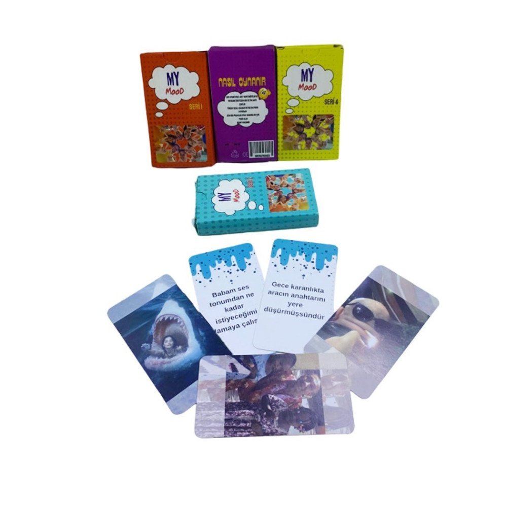 My Mood Eğlenceli Kart Oyunu 12li