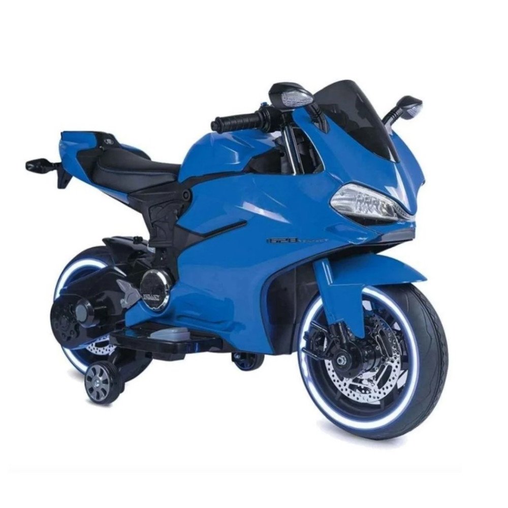 Cool Motors 60041 12V Akülü Yarış Motoru Mavi