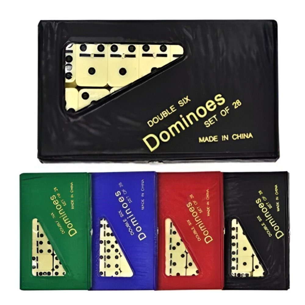 Melamin Çantalı Domino Taş Seti 28li