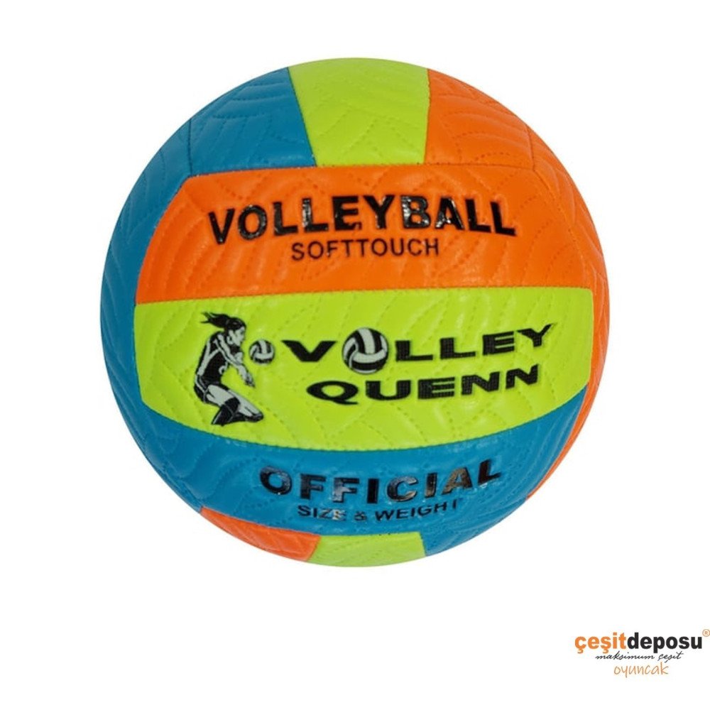 Voleybol Topu BSF012 Dikişli Kaliteli Renkli Soft 