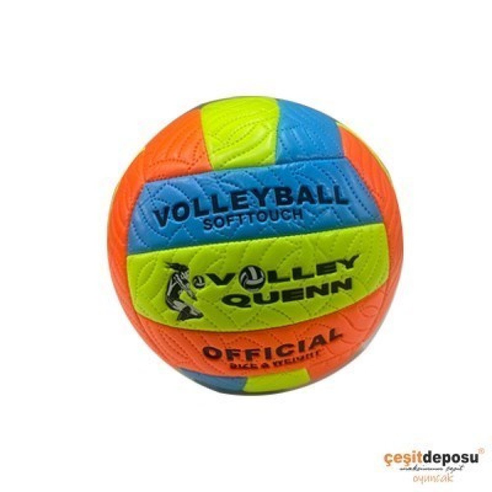 Voleybol Topu BSF012 Dikişli Kaliteli Renkli Soft 