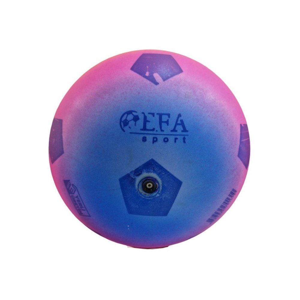 Plastik Top Gökkuşağı Voleybol Kalın E