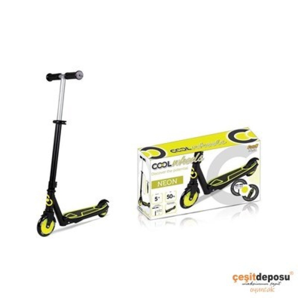 Scooter 58956 Işıklı 5+ Neon