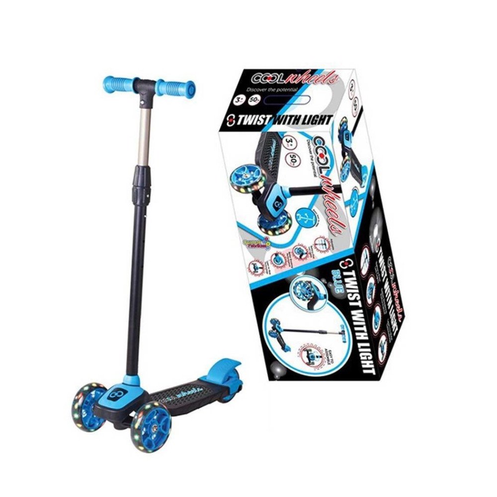 Scooter 58055 Twist 3+ Mavi Işıklı
