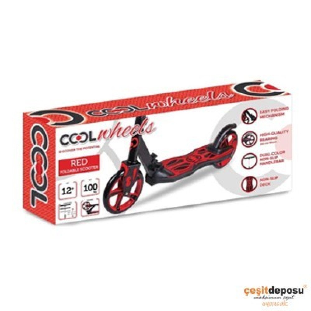 Scooter 59236 Cool 12+ Katlanır Kırmızı