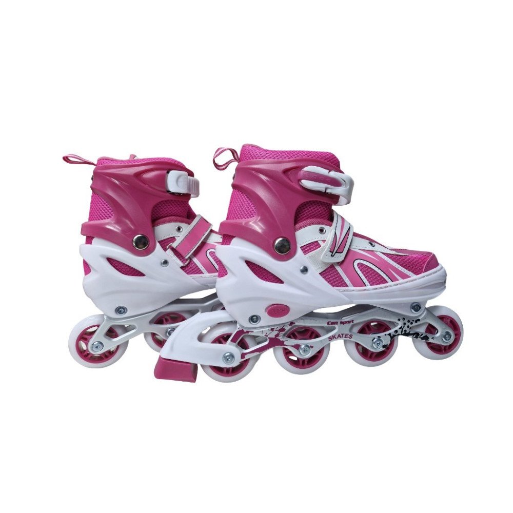 Paten Işıklı Medium 34-37 Pembe Dikişli