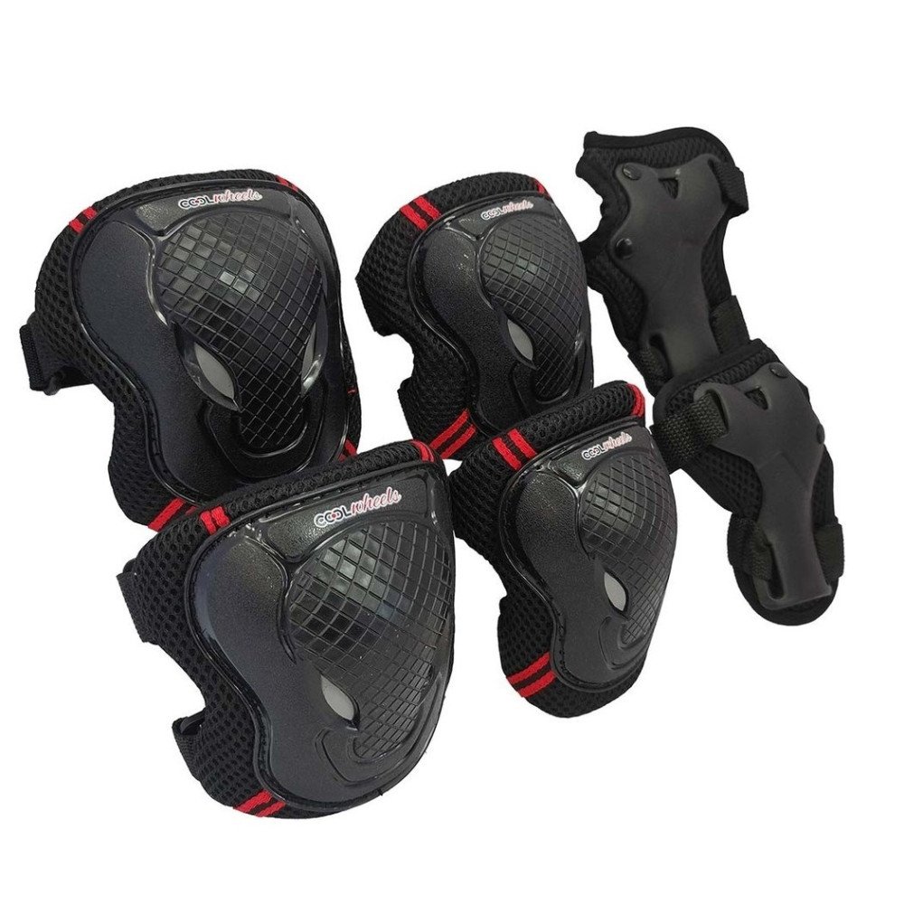 Koruyucu FR37715 Kırmızı Dizlik Dirseklik Set Lüx 