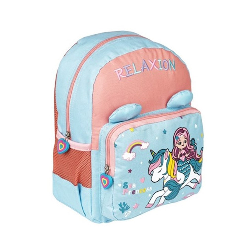 Okul Çantası 4040 Lüks Anaokulu Kulaklı Kız