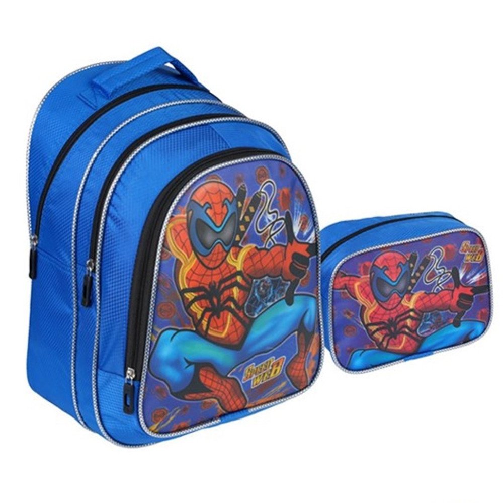 Okul Çantası 1312 İlkokul 3 Gözlü Set Simli