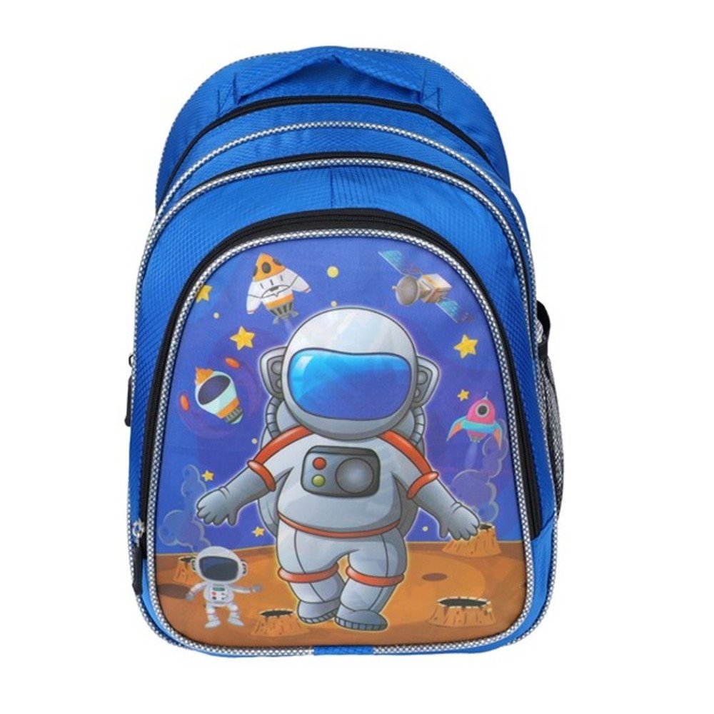 Okul Çantası 1312 İlkokul 3 Gözlü Set Simli