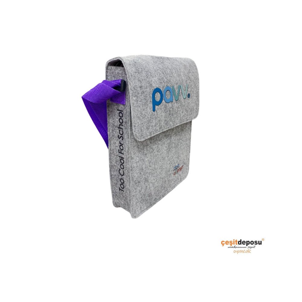 Pavv Keçe Postacı Çantası Asklı