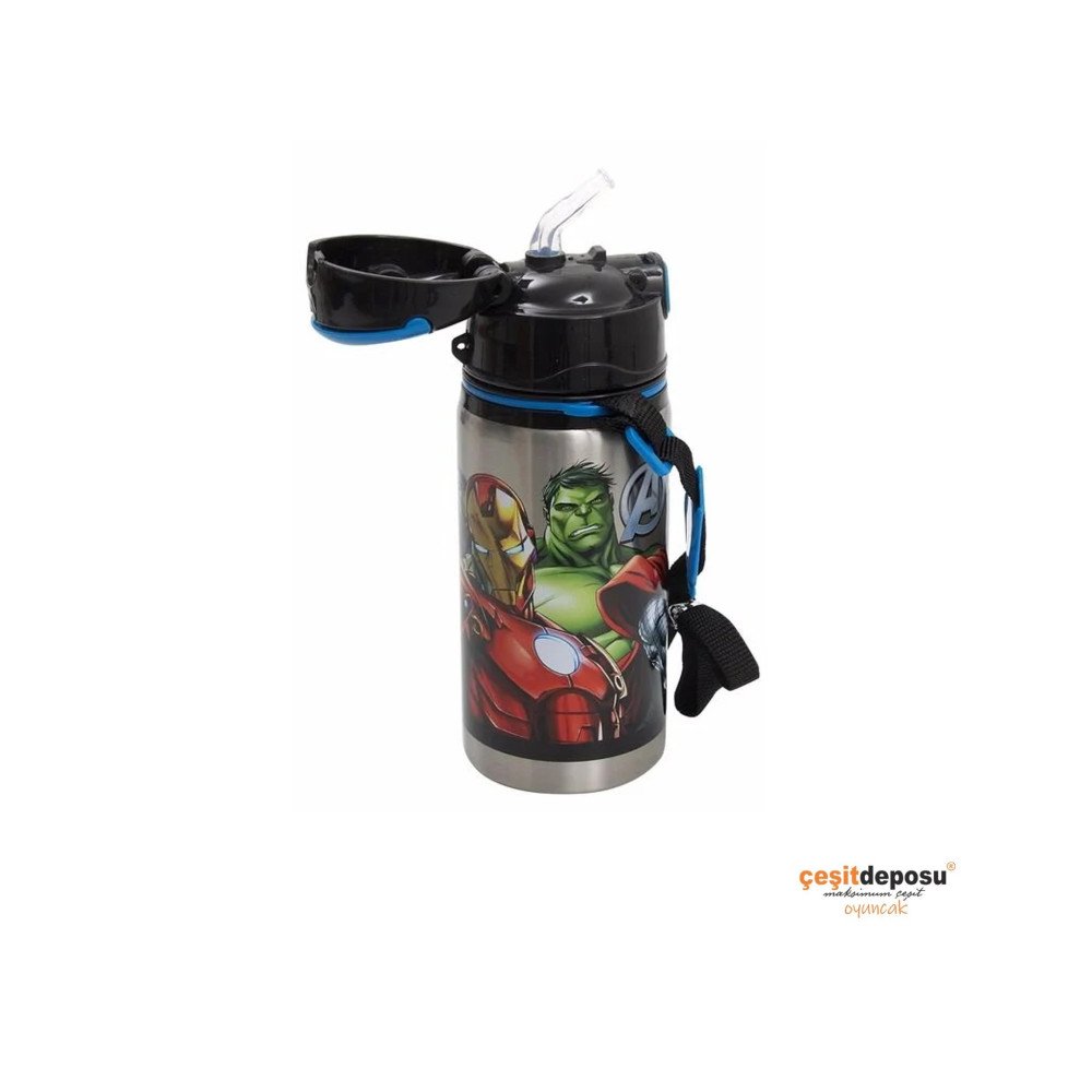 Matara 42088 Çelik Avengers Karakter 500ml Pipetli