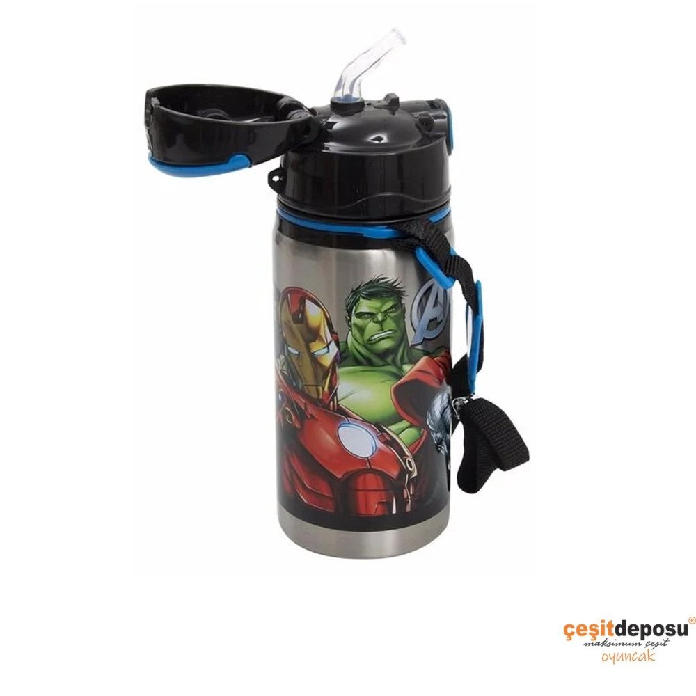Matara 42088 Çelik Avengers Karakter 500ml Pipetli