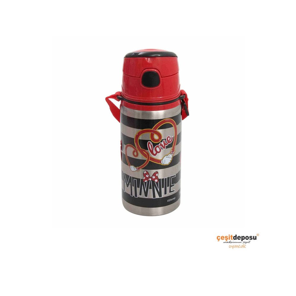 Matara 42090 Çelik Minnie Mouse 500ml Pipetli