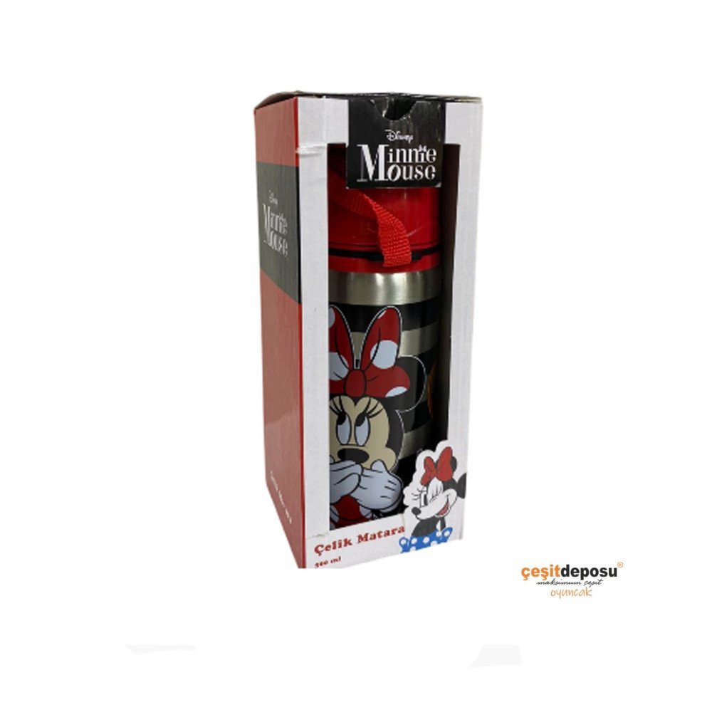 Matara 42090 Çelik Minnie Mouse 500ml Pipetli