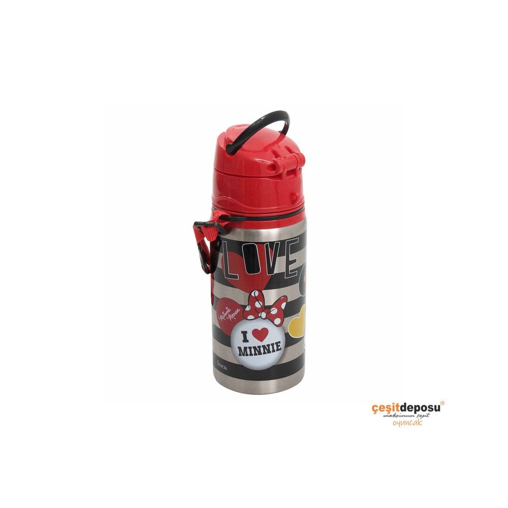 Matara 42090 Çelik Minnie Mouse 500ml Pipetli