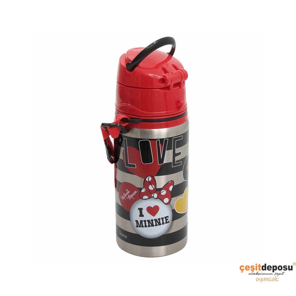 Matara 42090 Çelik Minnie Mouse 500ml Pipetli