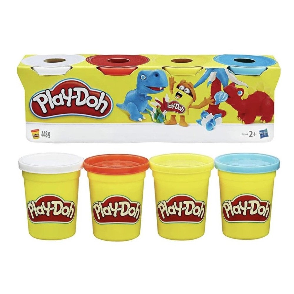 Play-Doh Oyun Hamuru 4lü 448gr Hasbro