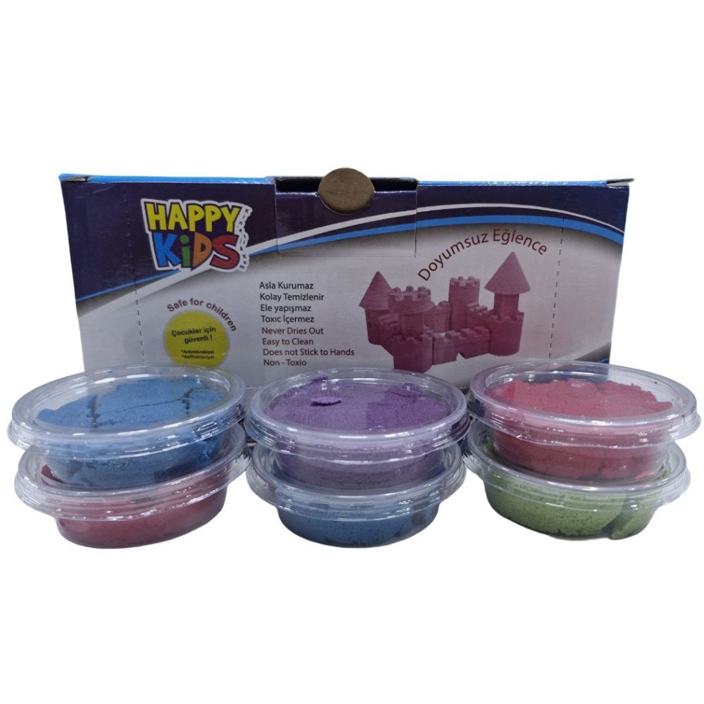 Kinetik Kum Renkli 50gr 30lu