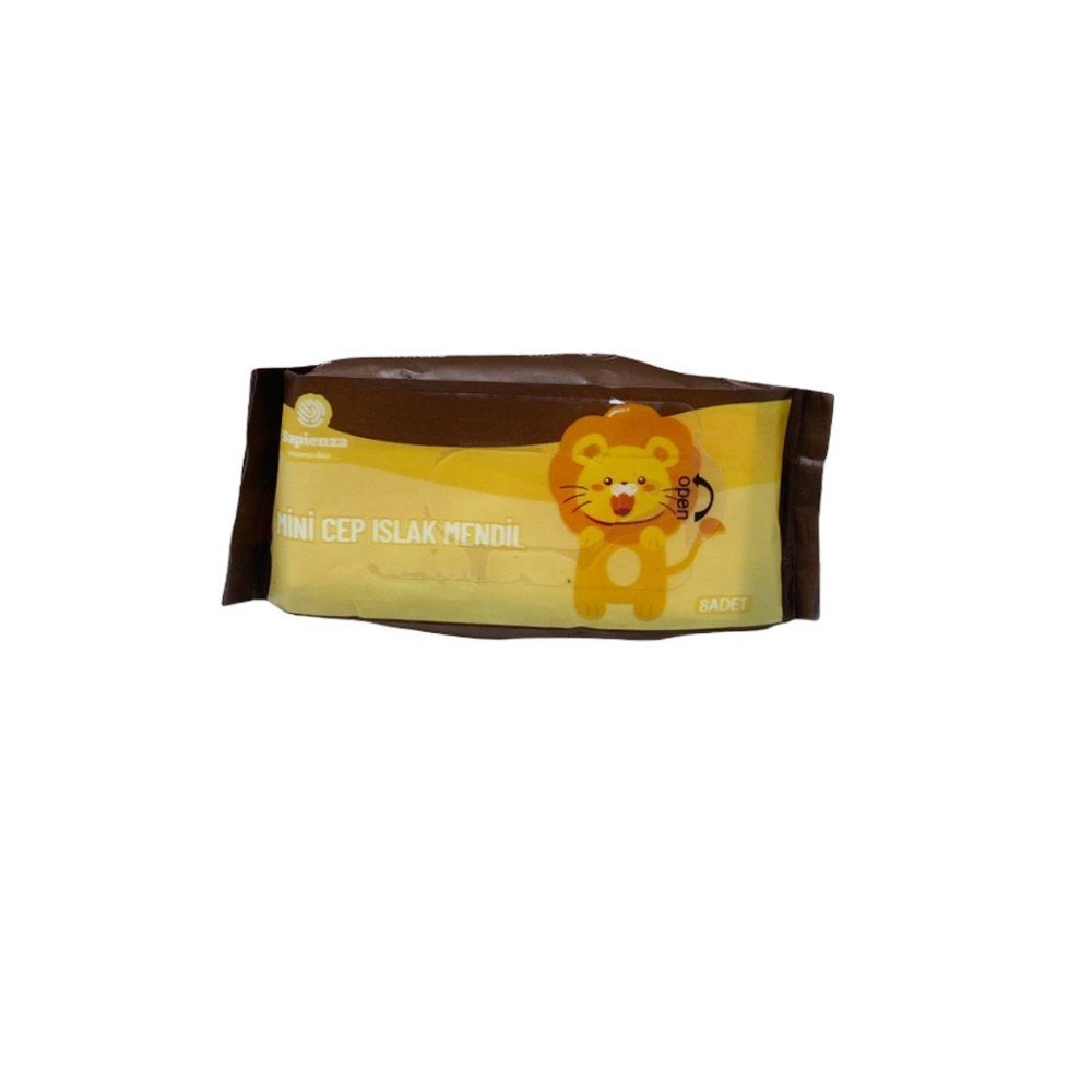 Kamp Sapienza 0015 Mini Cep Islak Mendil 8li