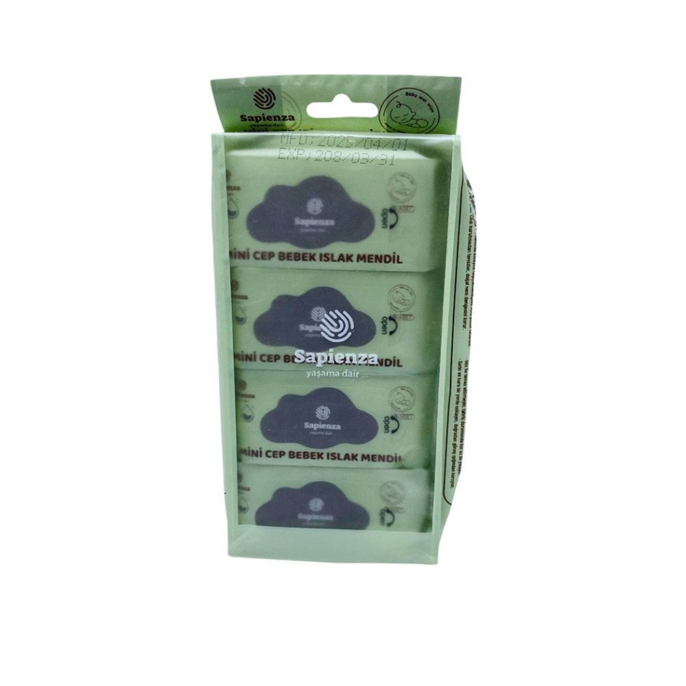Kamp Sapienza 0015 Mini Cep Islak Mendil 8li