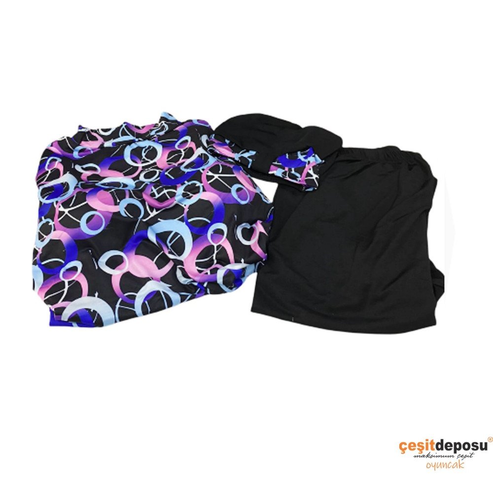 Bayan Haşema Uzun Kol Baskılı 54-60